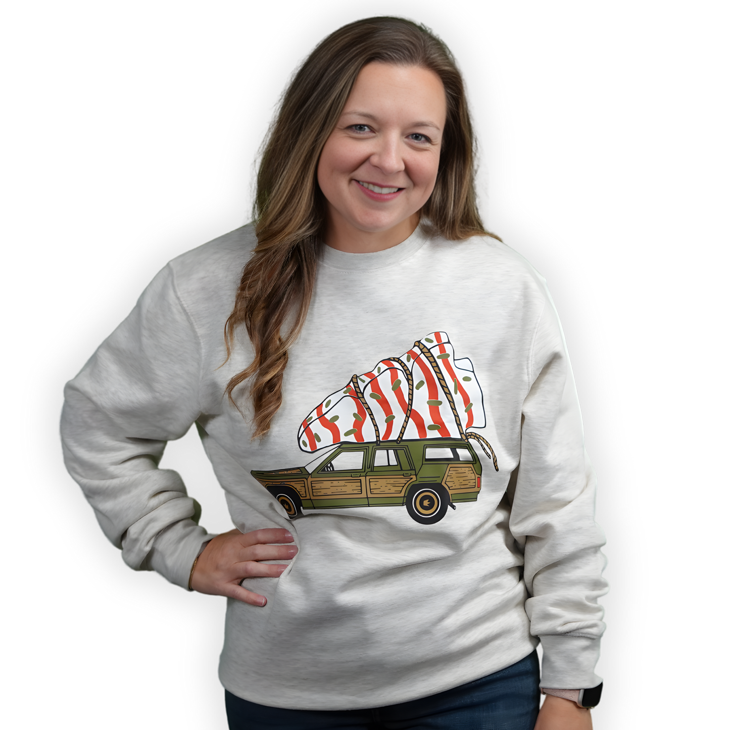 Christmas Cake Vacation Sweatshirt