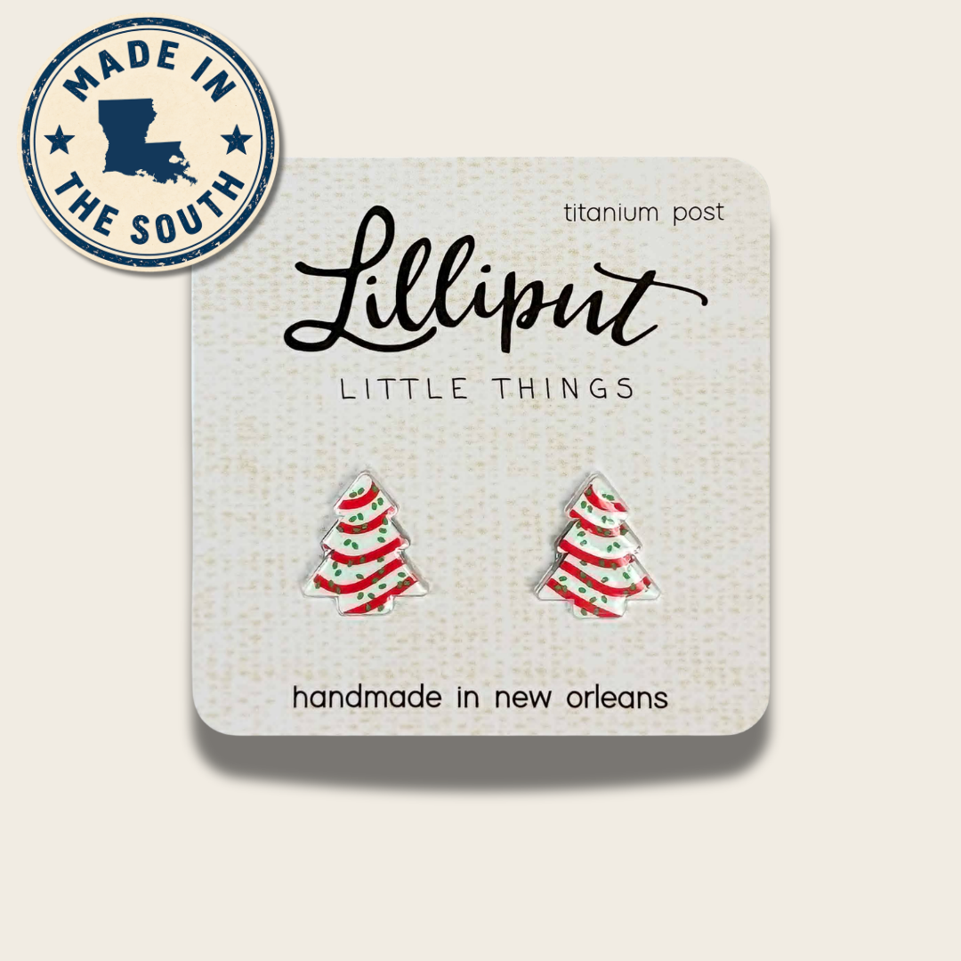 Christmas Treat Earrings - LIMITED // Christmas Snack Cake