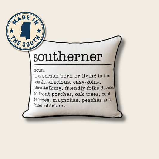 Southerner Piped Pillow