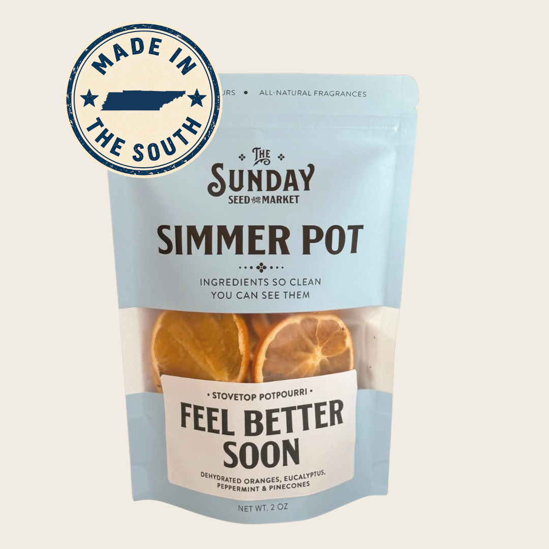 Feel Better Soon Simmer Pot | Orange Peppermint Eucalyptus