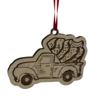 Tree Farm Truck Ornament