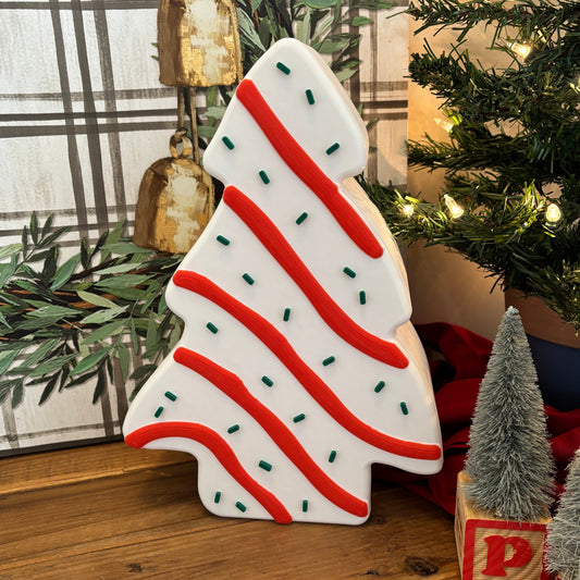 Christmas Tree Cake Secret Box