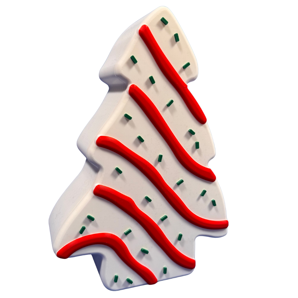 Christmas Tree Cake Secret Box