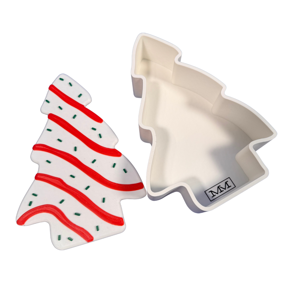 Christmas Tree Cake Secret Box