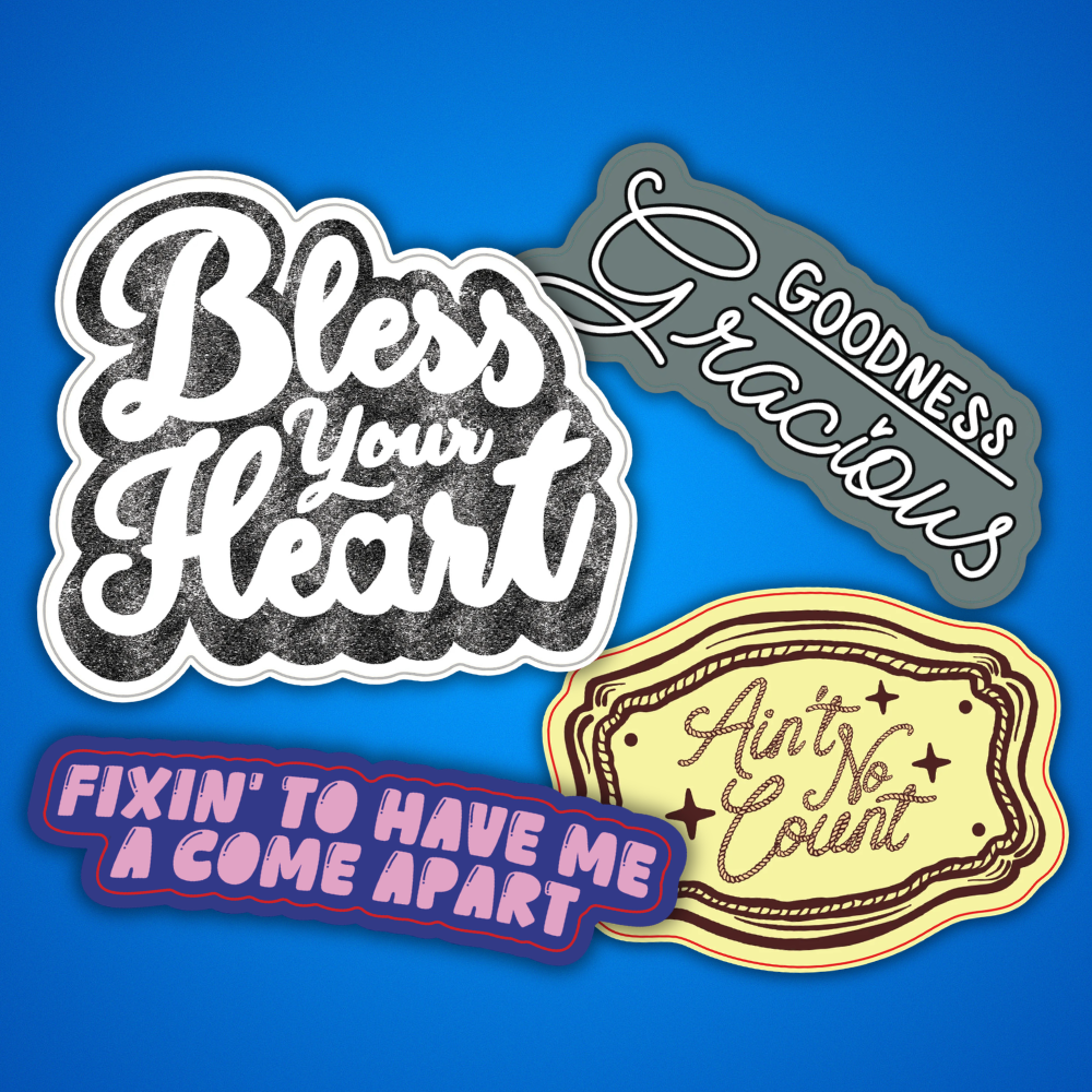 Southern Sayings Sticker Pack