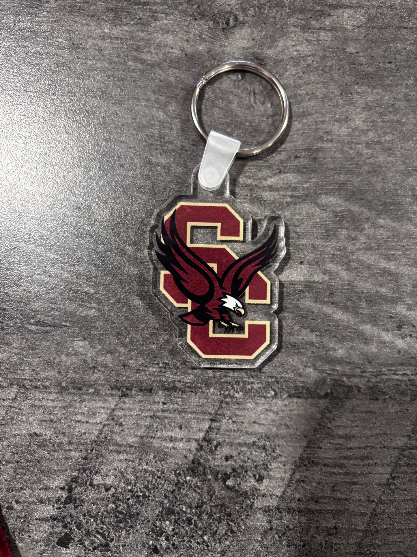 SC acrylic keychain