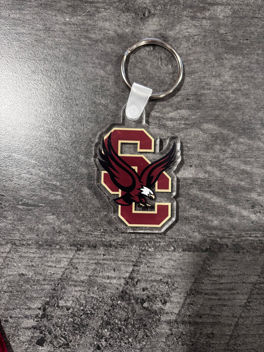 SC acrylic keychain