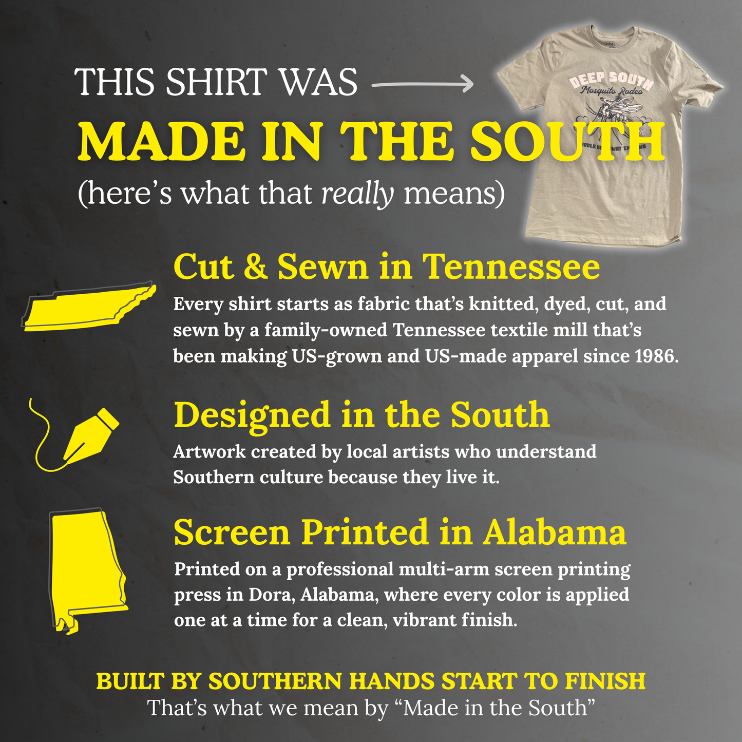 Deep South Mosquito Rodeo - MADE IN THE SOUTH