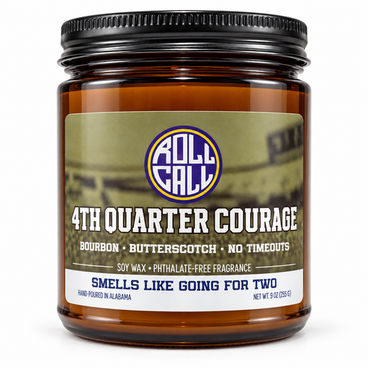4th Quarter Courage - Roll Call Candle Collection