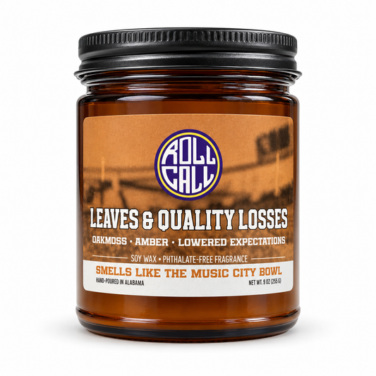Leaves and Quality Losses - Roll Call Candle Collection