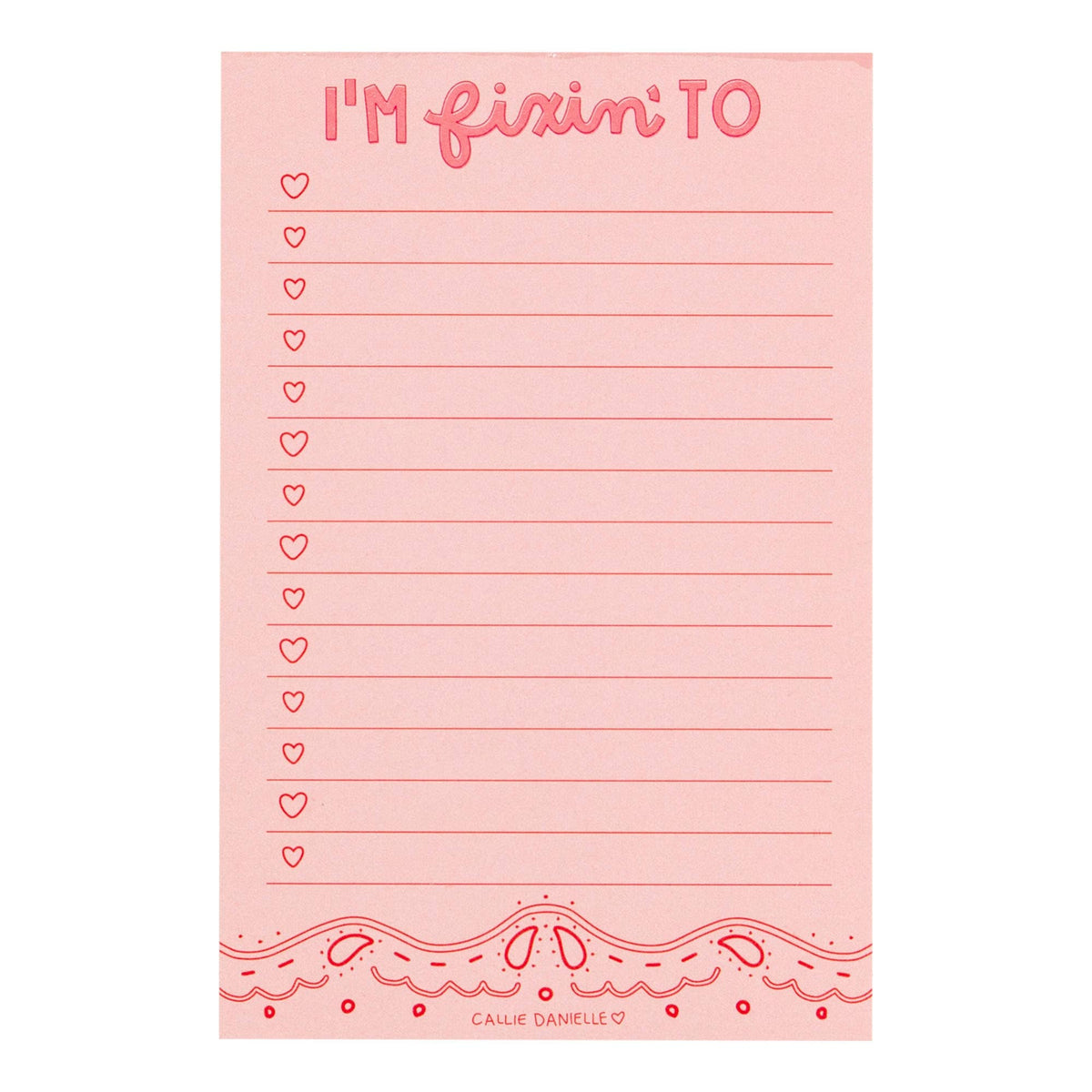 I'm Fixin To Southern Notepad